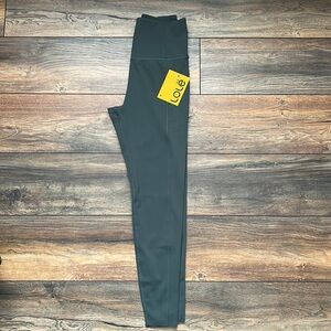 Eucalyptus green step up leggings